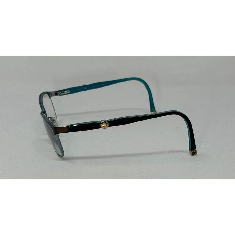Cafe Boutique CB1006 Eyeglasses Brown Teal Rectangular Frames only 135mm